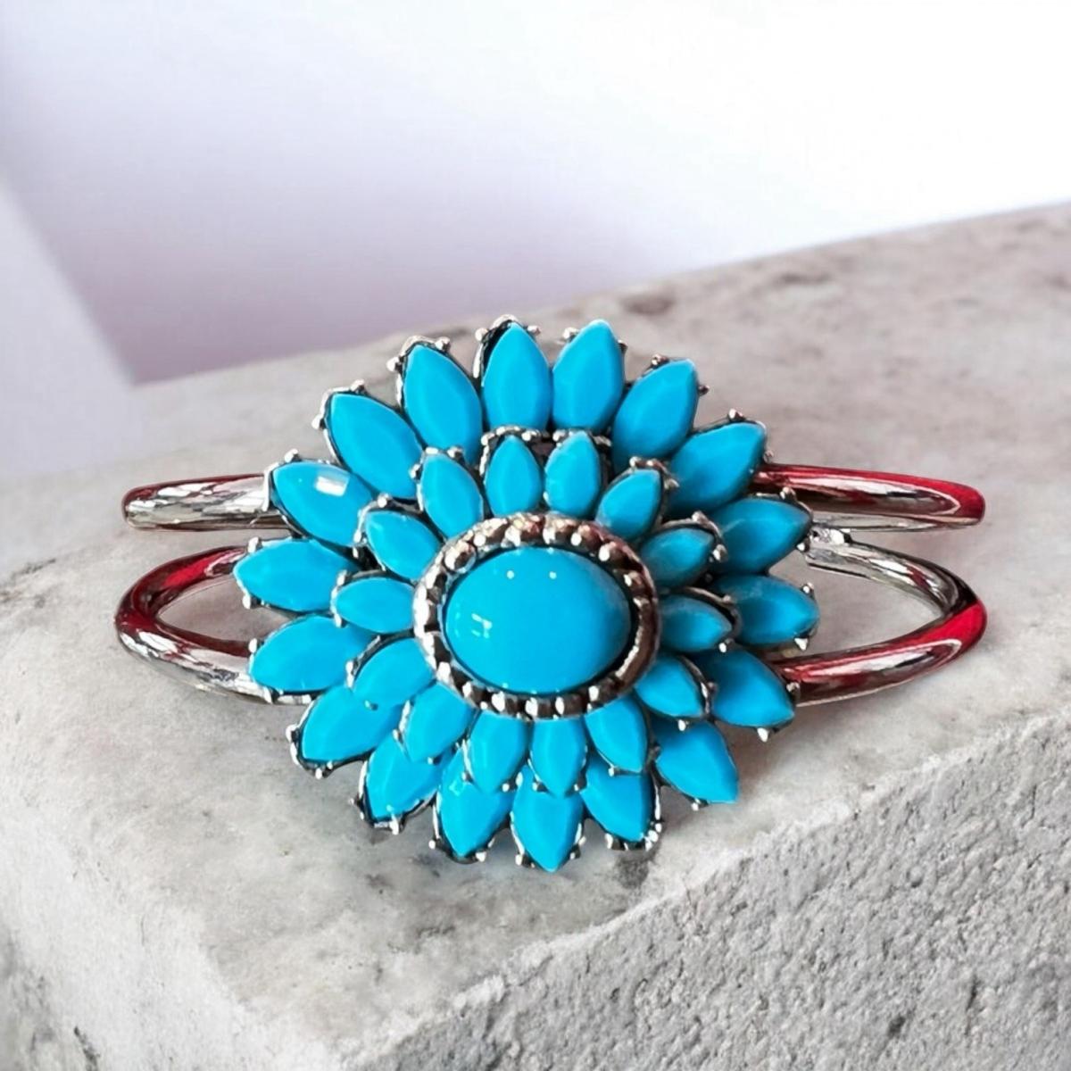 <BEAUTY&YOUTH UNITED ARROWS>B&Y タ—コイズ バングル ブレスレット レディース(未使用品)