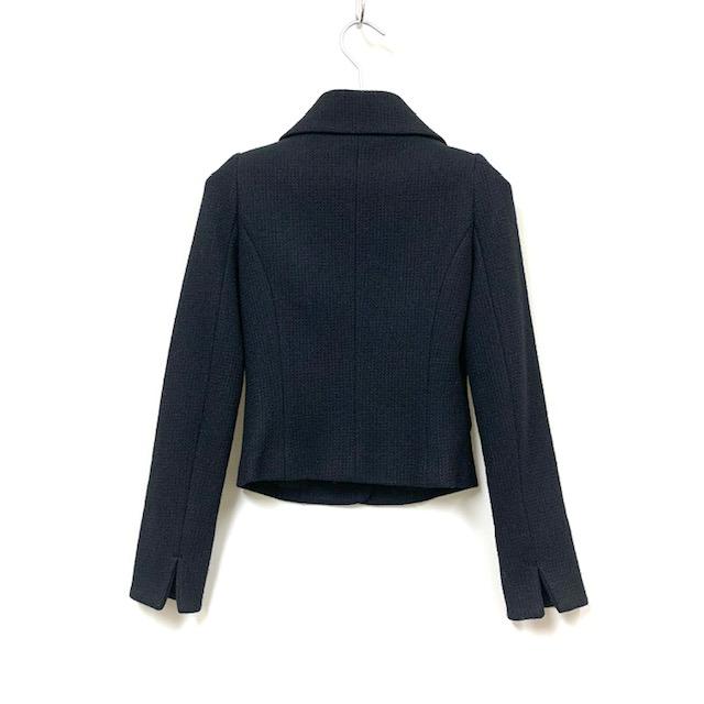 【エムプルミエ】日本製 ウール100％ セットアップ スカートスーツ XS ブラック 中古品｜G・LuNAジルーナ 新品・アウトレットブランド